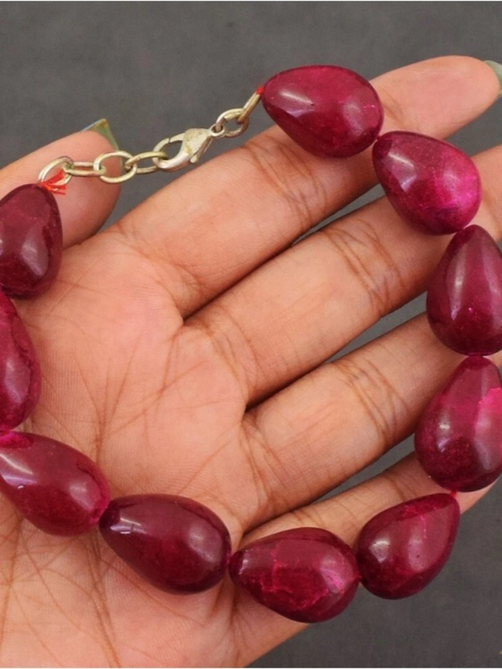 Beautiful Pink Ruby Bracelet